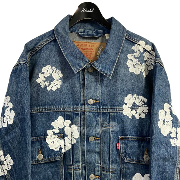 楽天市場】【中古】DENIM TEARS×LEVIS デニムジャケット インディゴ 