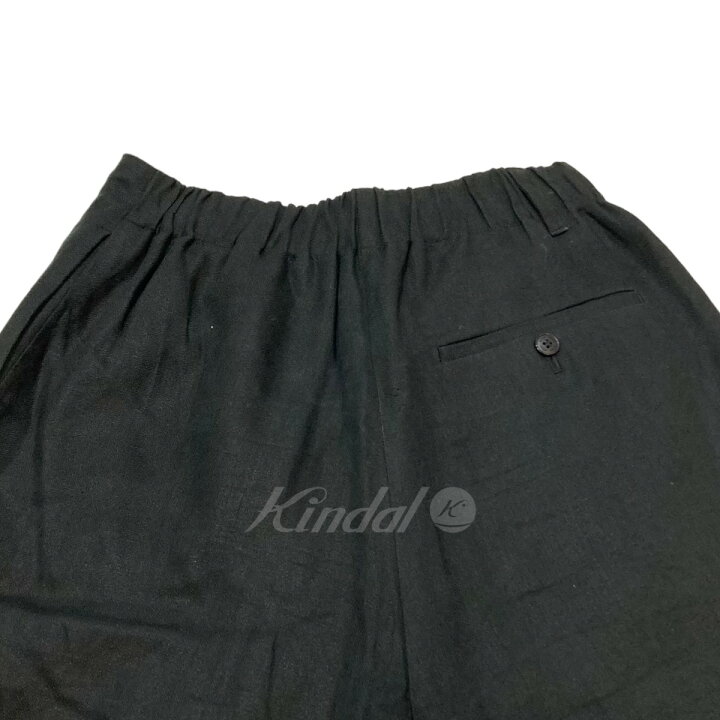 楽天市場】【中古】HYKEリネンラップパンツ 221-13220 ブラック サイズ 