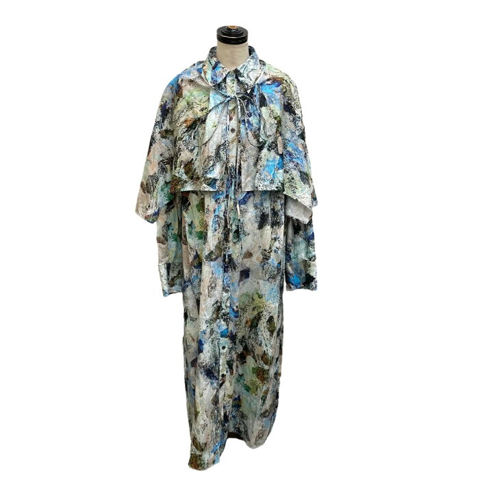 楽天市場】【中古】LE CIEL BLEU アブストラクトプリントシャツドレス 
