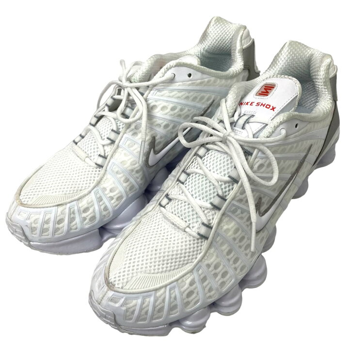 楽天市場】【中古】NIKE「Nike WMNS Shox TL White and Max Orange 
