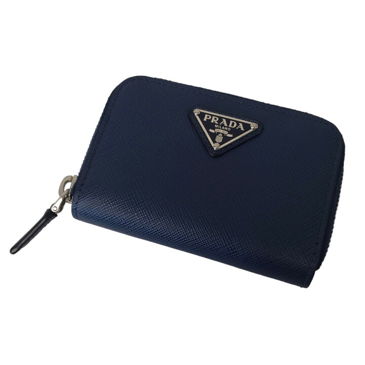 楽天市場】【中古】PRADA サフィアーノトライアングルコインケース 
