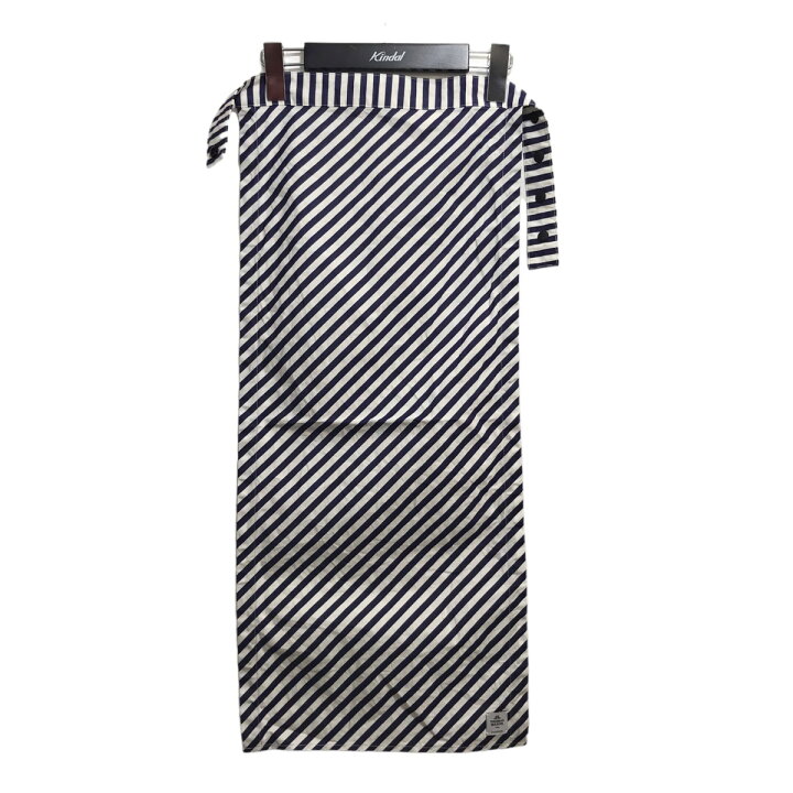 楽天市場】【中古】sacai 23SS ストライプビブ 23-03079M ネイビー  