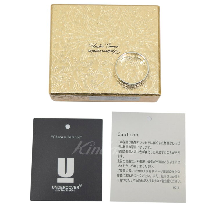楽天市場】【中古】UNDERCOVER GIZ柄リング 指輪 UC0C6R01 シルバー 