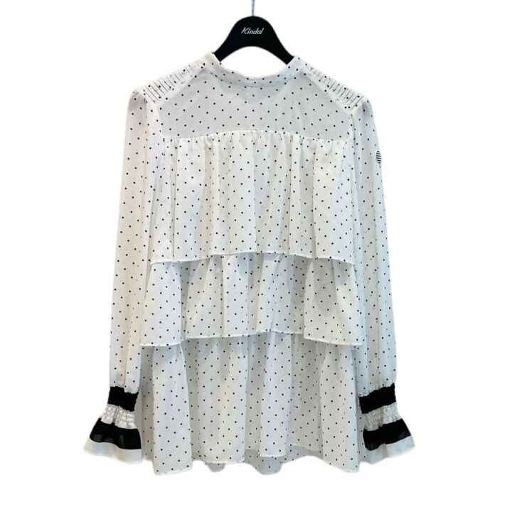 楽天市場】【中古】borders at balcony ティアードフリル ドット 
