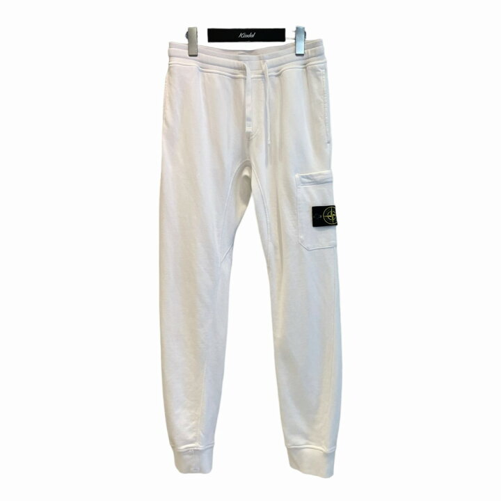 楽天市場】【中古】STONE ISLAND スウェットパンツ ホワイト サイズ：S 
