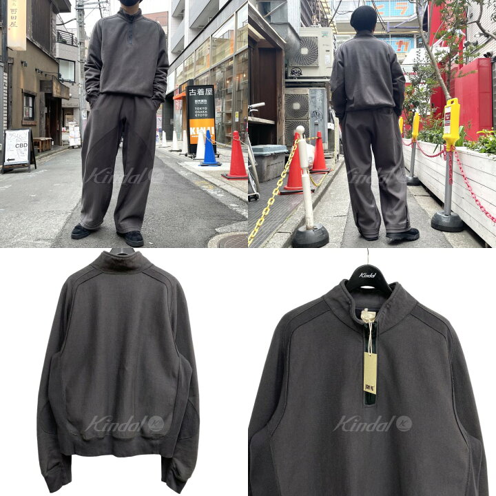 楽天市場】【中古】JIAN YE 23AW SOLID ZIPTOP USED加工ハーフZIP 