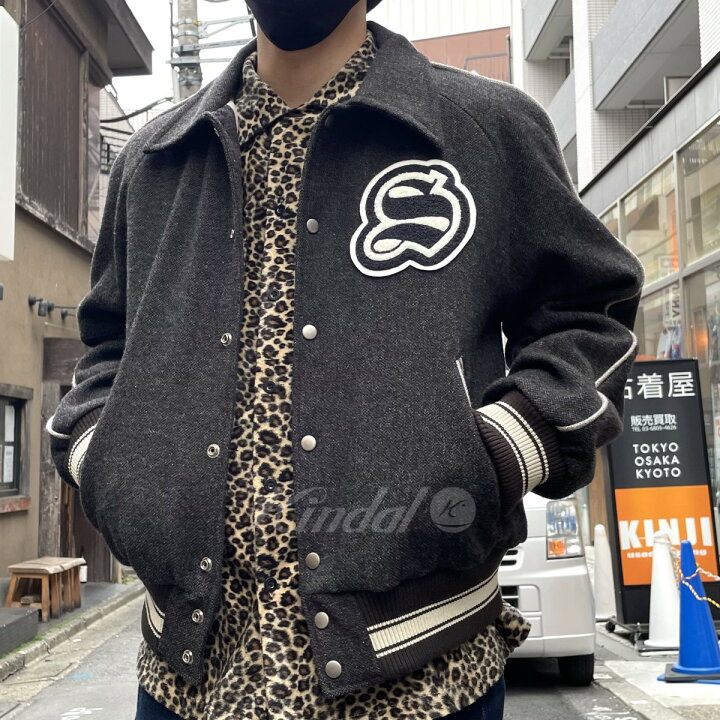 楽天市場】【中古】SUGARHILL 23AW MELTON STADIUM JACKETメルトンロゴ 
