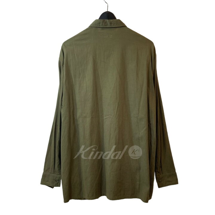 楽天市場】【中古】COMOLI ベタシャンCPOシャツ T01-02011 オリーブ 