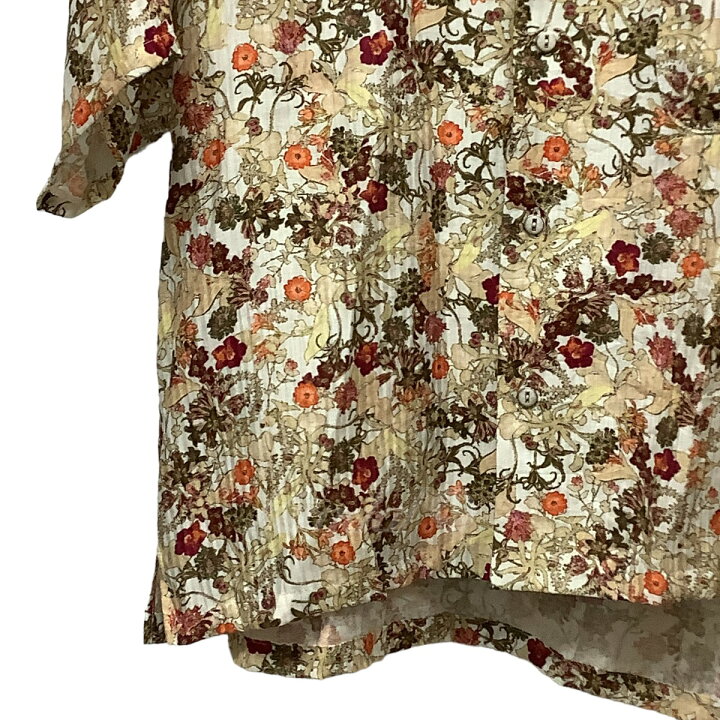 楽天市場】【中古】PLATEAU STUDIO 22SS｢summer floral shirt｣ 花柄 