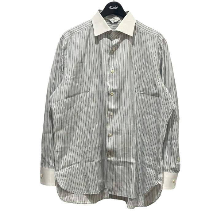 楽天市場】【中古】Ermenegildo Zegna COUTUREライン ストライプシャツ 