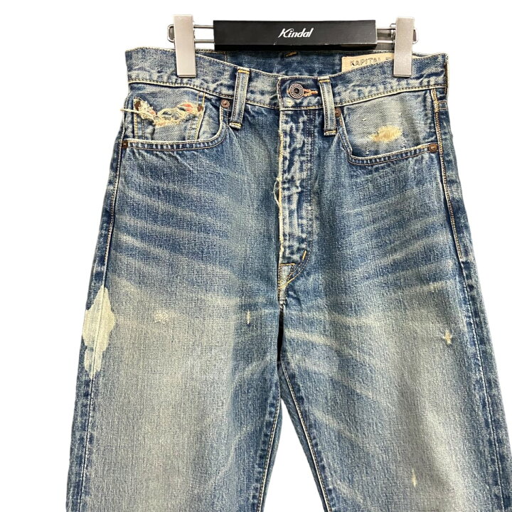 楽天市場】【中古】KAPITAL 岡山御津工場産 デニムパンツ インディゴ 