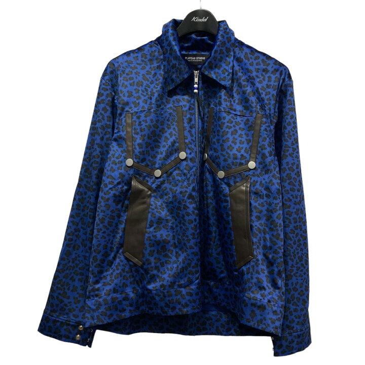楽天市場】【中古】PLATEAU STUDIO ｢leopard zip-up jacket 