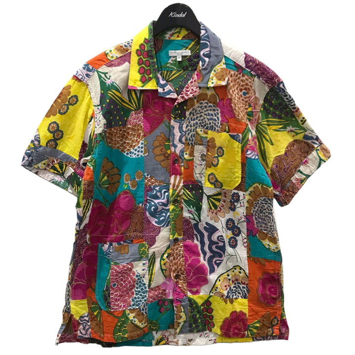 楽天市場】【中古】Engineered Garments花柄パッチワーク半袖シャツ 