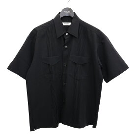 【中古】MONKEY TIME　DRY TRO CUBA SHIRT　キューバシャツ　8316-199-0407 ブラック サイズ：S 【310324】（モンキータイム）