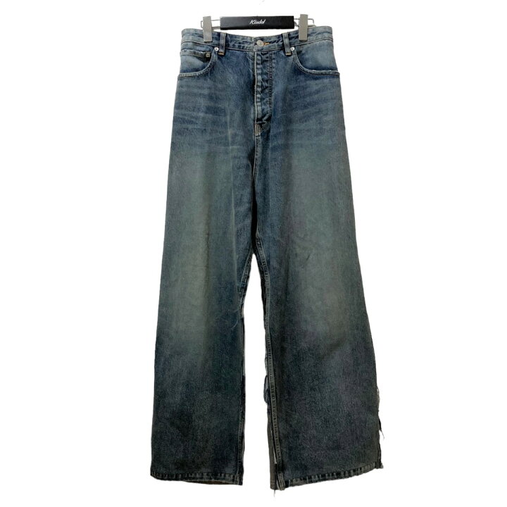 楽天市場】【中古】BALENCIAGAハイブリッド バギーデニムパンツ 738751 