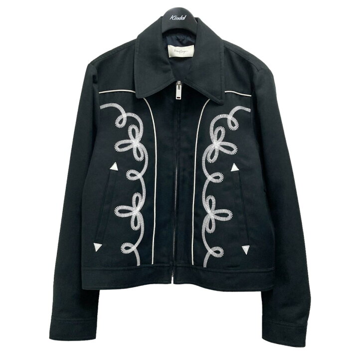 楽天市場】【中古】SECOND／LAYERLAZO BLSN 刺繍ブルゾン 8325 399 