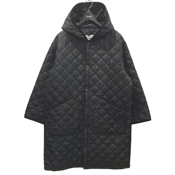 楽天市場】【中古】Barbour キルティングフーデッドロングコート 