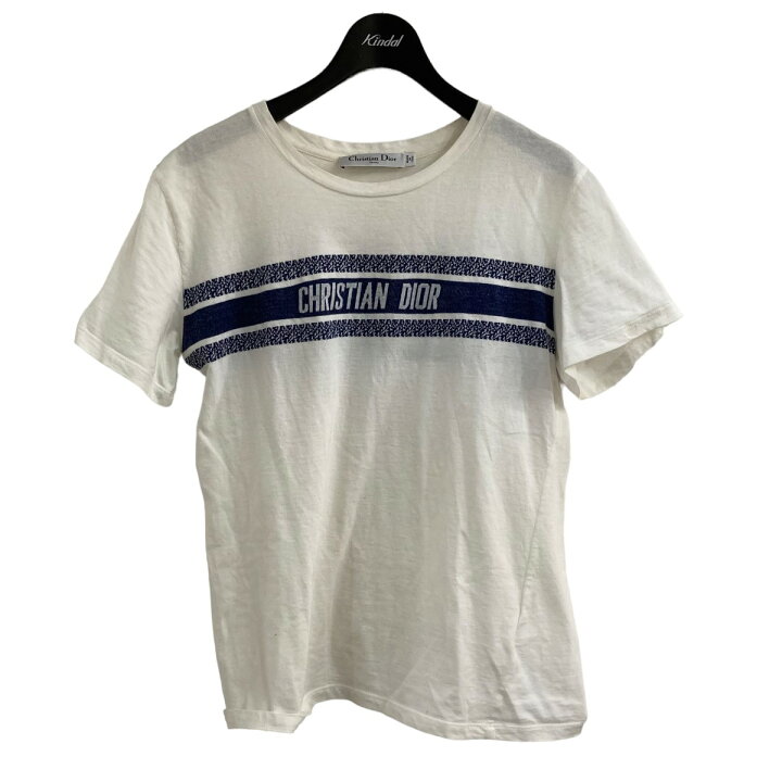 楽天市場】【中古】Dior21SS シグネチャーバンドロゴTシャツ ホワイト 