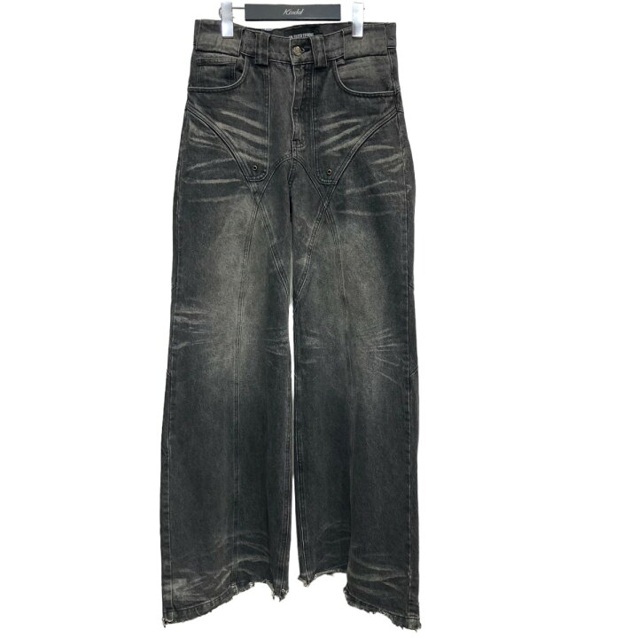楽天市場】【中古】NO／FAITH STUDIOS USED加工デニムパンツ グレー  