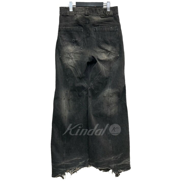 楽天市場】【中古】NO／FAITH STUDIOS USED加工デニムパンツ グレー  