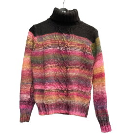 【中古】DRIES VAN NOTEN　タートルネックニット ピンク 【310324】（ドリスヴァンノッテン）