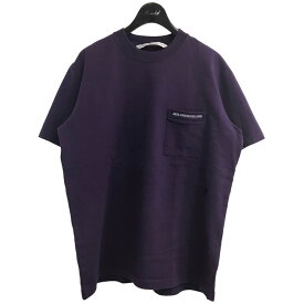【中古】JOHN LAWRENCE SULLIVAN　ポケットTシャツ JLS 05 03 パープル サイズ：S 【010424】（ジョンローレンスサリバン）