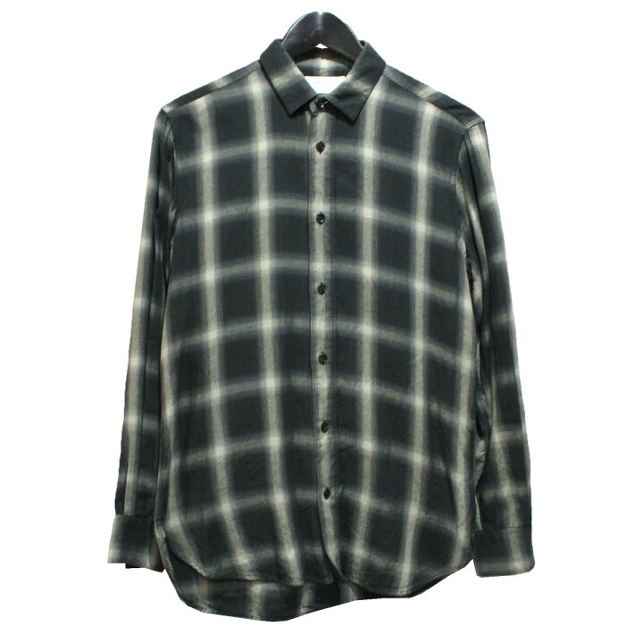 saint laurent paris 17SS チェックシャツ