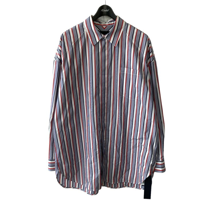 楽天市場】【中古】Juun．Jトリコロールストライプシャツ JC2264H01R 