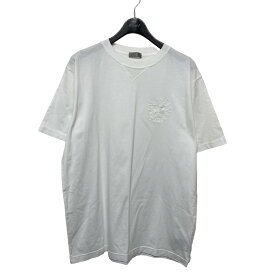 【中古】Dior　スター刺繍Tシャツ ホワイト サイズ：M 【010424】（ディオール）