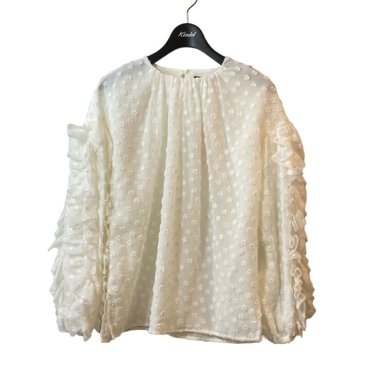 楽天市場】【中古】tsuru by Mariko Oikawa Wings フリル袖ブラウス BL 
