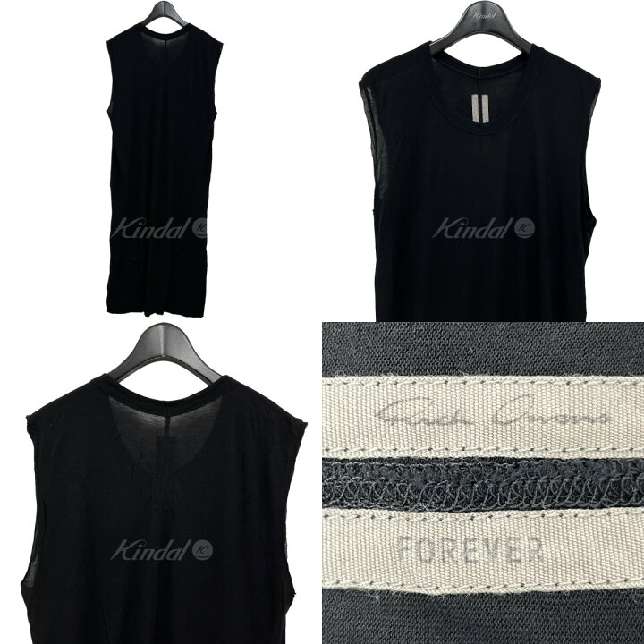楽天市場】【中古】Rick Owens ｢FOREVER BASIC SLEEVELESS TEE｣ ロング 