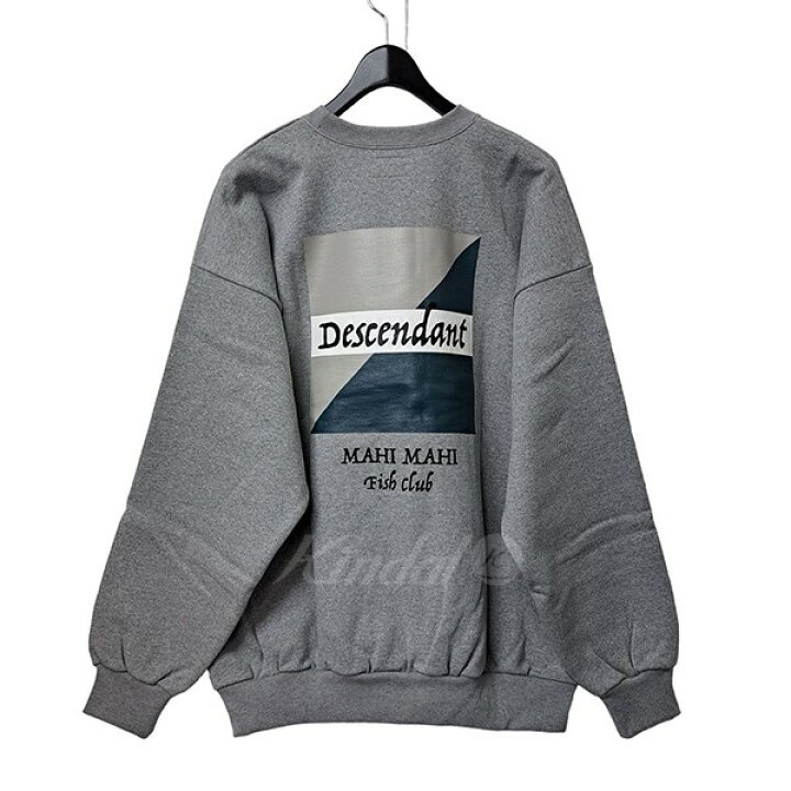 楽天市場】【中古】DESCENDANT23AW MAHIMAHI CREW NECK 両面プリント 