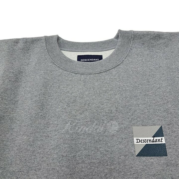 楽天市場】【中古】DESCENDANT23AW MAHIMAHI CREW NECK 両面プリント 