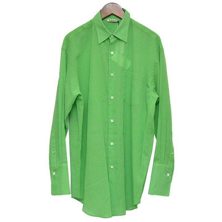 楽天市場】【中古】AURALEE 2024SS HARD TWIST FINX ORGANDY SHIRT 