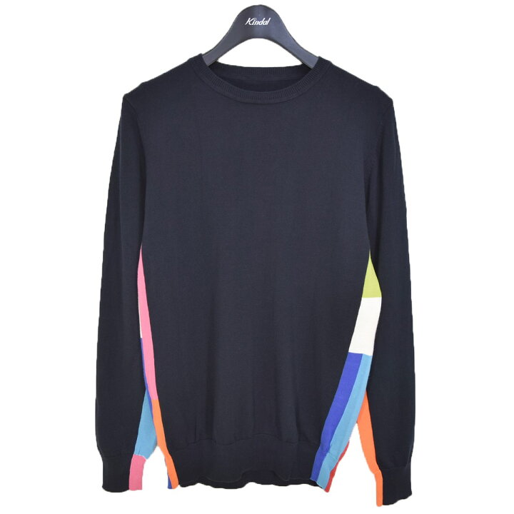 楽天市場】【中古】SOPHNET． SIDE COLOR PANEL CREW NECK KNIT ニット 