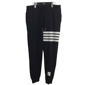 【中古】THOM BROWNE4BARスウェットパンツ ネイビー サイズ：3【価格見直し】