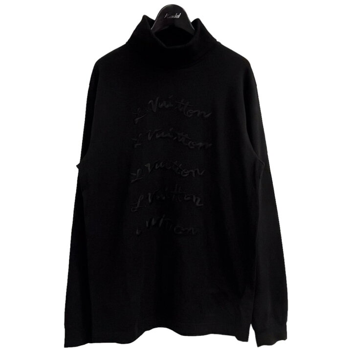 楽天市場】【中古】LOUIS VUITTON フロント刺繍ハイネックカットソー 