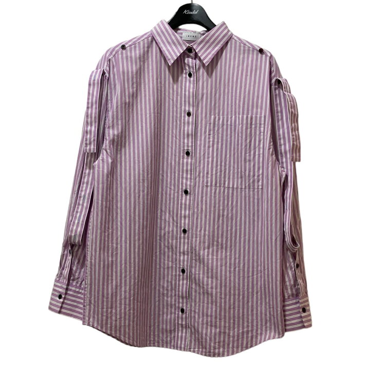 楽天市場】【中古】IRENE ストライプシャツ 20S83004 ピンク サイズ 
