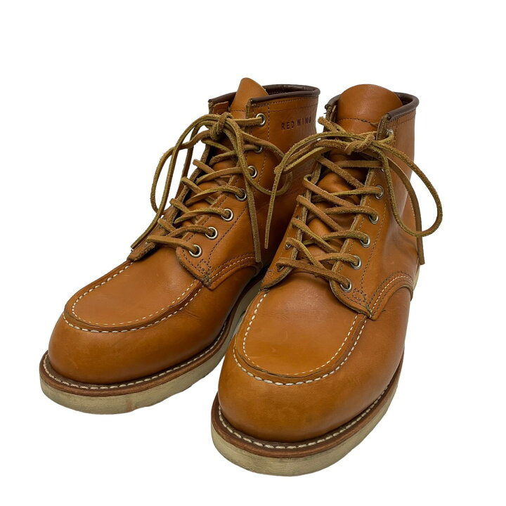 楽天市場】【中古】RED WING 犬タグ復刻 革 ブーツ 9875 ブラウン 