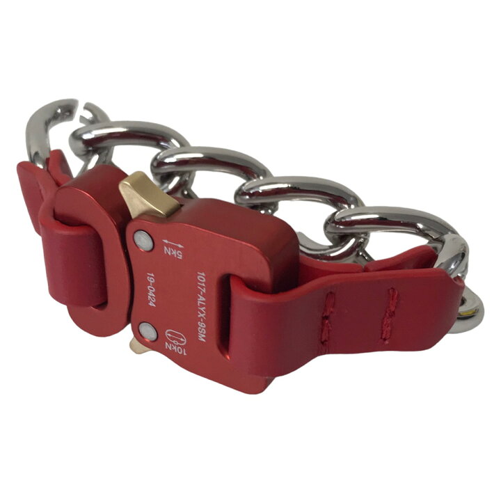 楽天市場】【中古】1017 ALYX 9SM ｢CHAIN BRACELET W／LEATHER DETAILS 