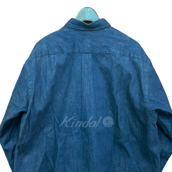 楽天市場】【中古】COMOLI デニムシャツ インディゴ サイズ：1 