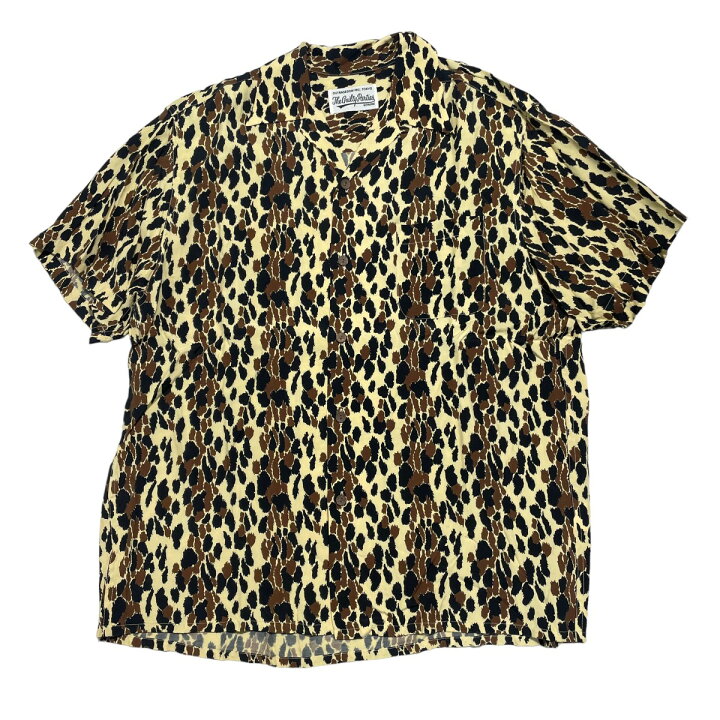 楽天市場】【中古】WACKO MARIA レオパードシャツ アロハシャツ 