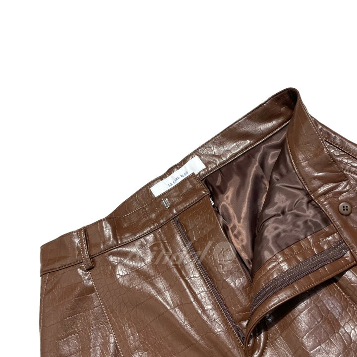 楽天市場】【中古】LE CIEL BLEUCroc Faux Leather Shorts 23A68205 