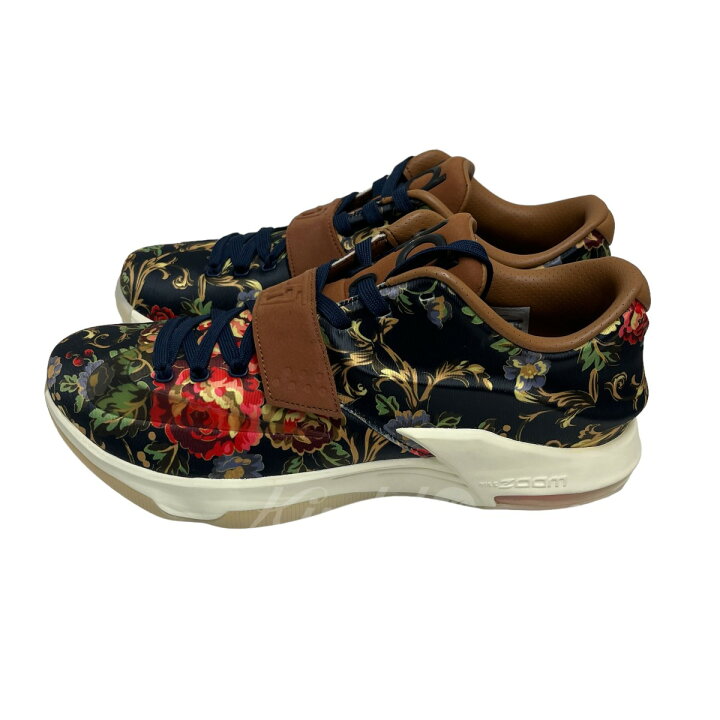 楽天市場】【中古】NIKE KD 7 EXT FLORAL QS スニーカー ネイビー  