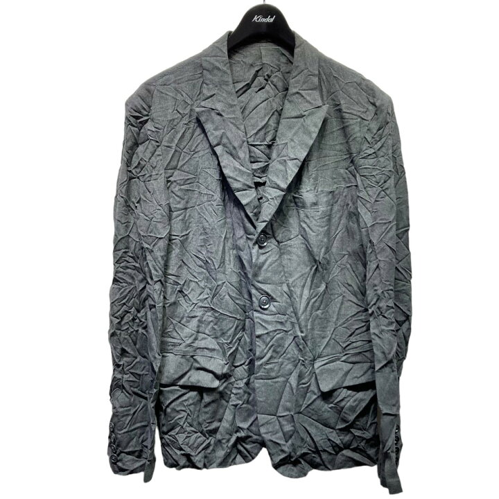 楽天市場】【中古】YOHJI YAMAMOTO pour hommeシワ加工 テーラード 