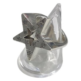 【中古】BANKROBBER × Magical Design　｢STAR BRIGHT RING｣スターリング シルバー サイズ：19号 【040424】（バンクローバー マジカル デザイン）