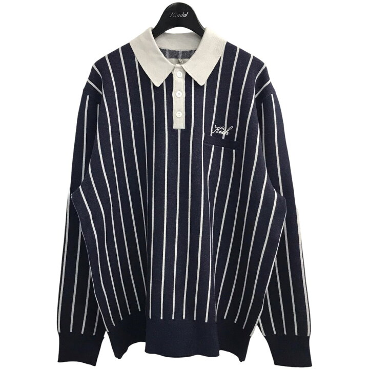 楽天市場】【中古】KITH ｢HARMON RUGBY Pullover Sweater｣ストライプ 