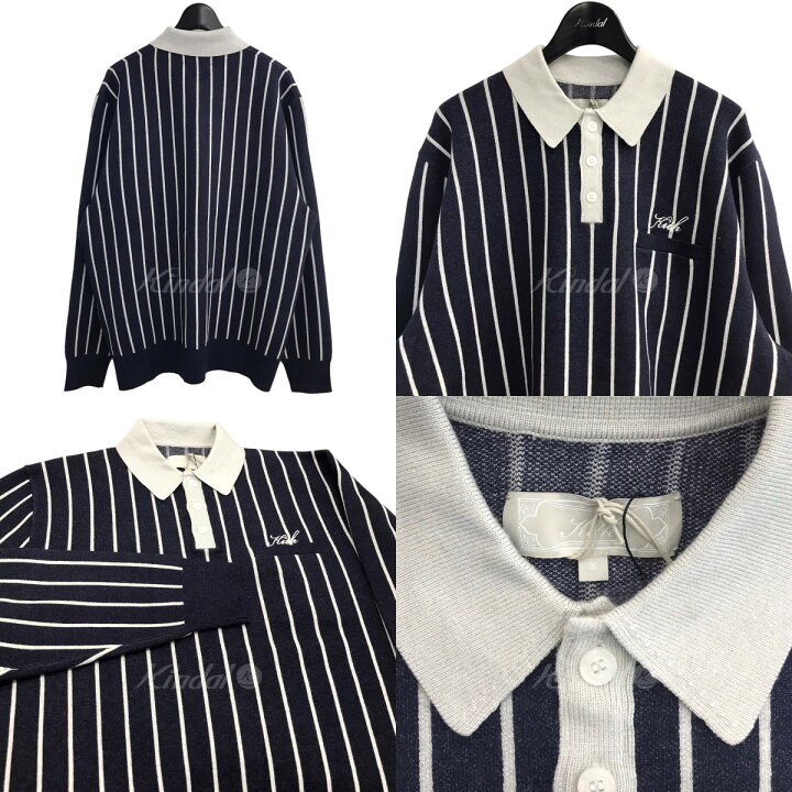 楽天市場】【中古】KITH ｢HARMON RUGBY Pullover Sweater｣ストライプ 