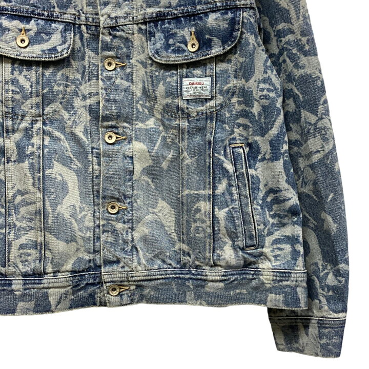 楽天市場】【中古】DAIRIKU 23SS ｢Woodsock Denim Jacket｣ 総柄デニム 