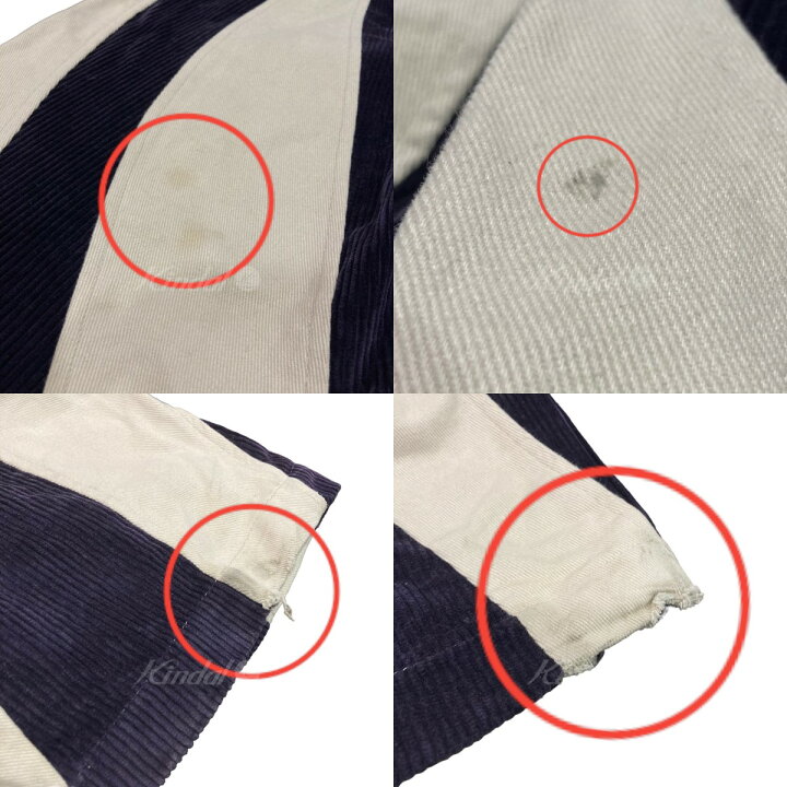 楽天市場】【中古】BLUE MARBLE PARISコーデュロイ切替パンツ 